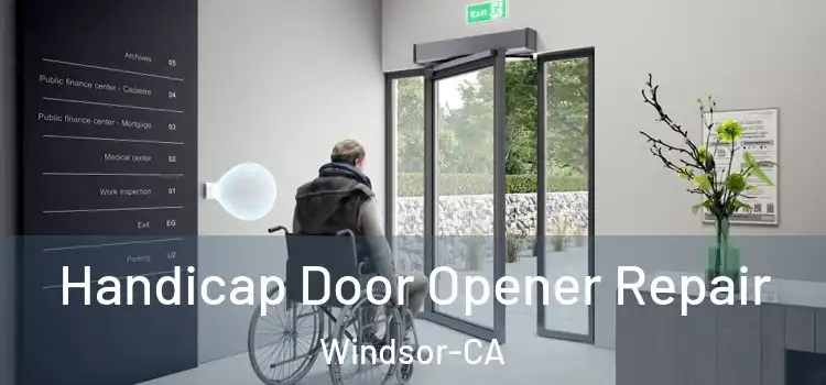  Handicap Door Opener Repair Windsor-CA